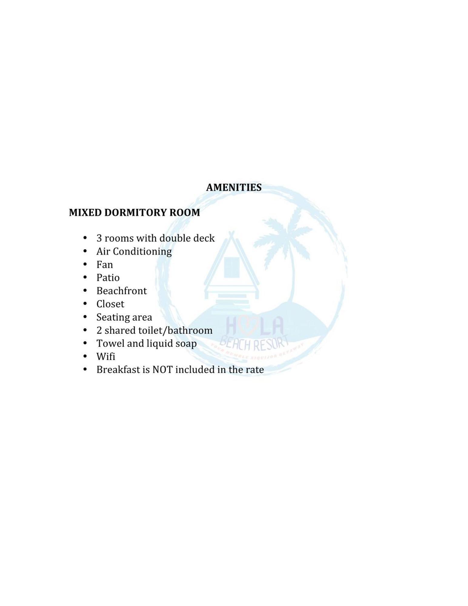 Hola Beach Resort Đảo Đảo Siquijor Ngoại thất bức ảnh